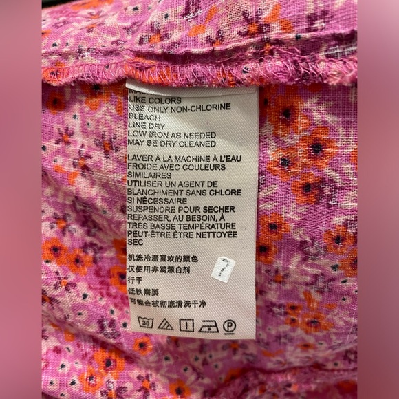 Free People I Found You Printed Top - Size XS - Picture 9 of 10